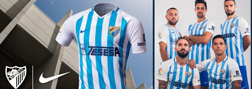 camisetas Malaga replicas 2019-2020